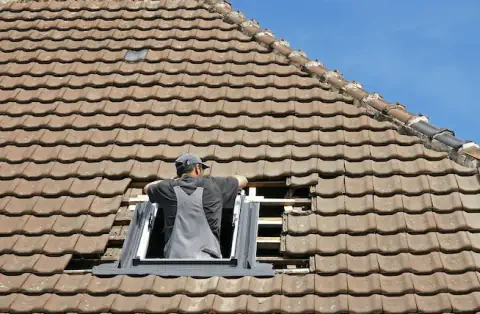Pose de velux - Ferfay